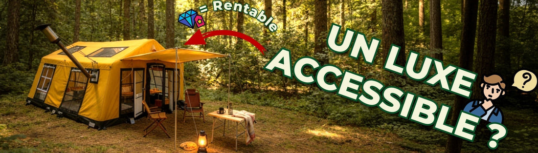 Tente Gonflable Haut de Gamme : Le luxe accessible