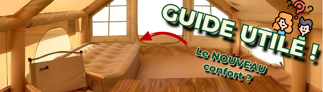 Tente Gonflable en forme de Maison: Le nouveau confort pour les campeurs ?