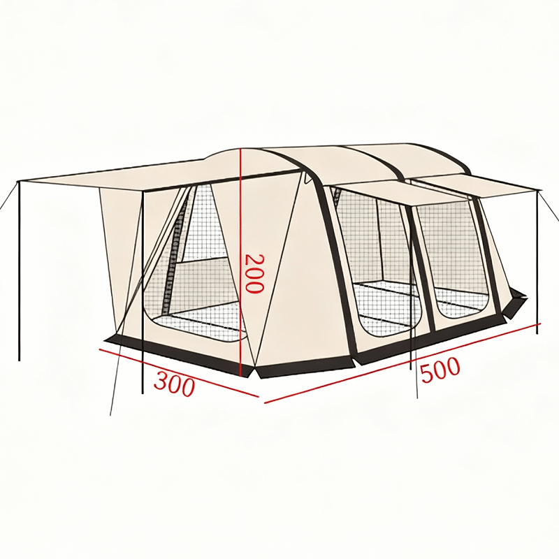 Tente Gonflable Arrière Voiture toit