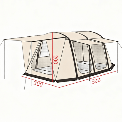 Tente Gonflable Arrière Voiture toit