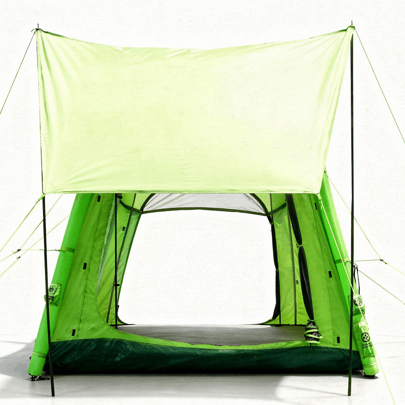 Tente Gonflable verte pour Enfant