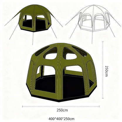 Tente Gonflable Haut de Gamme 4 Places