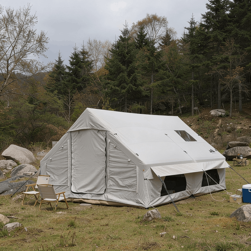 Tente Gonflable pour Poêle à Bois