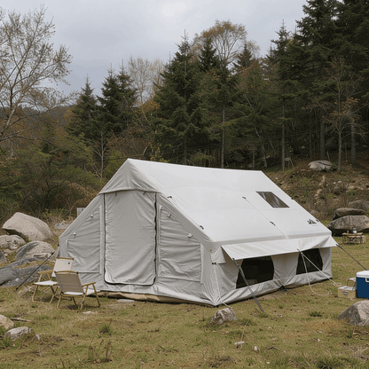 Tente Gonflable pour Poêle à Bois