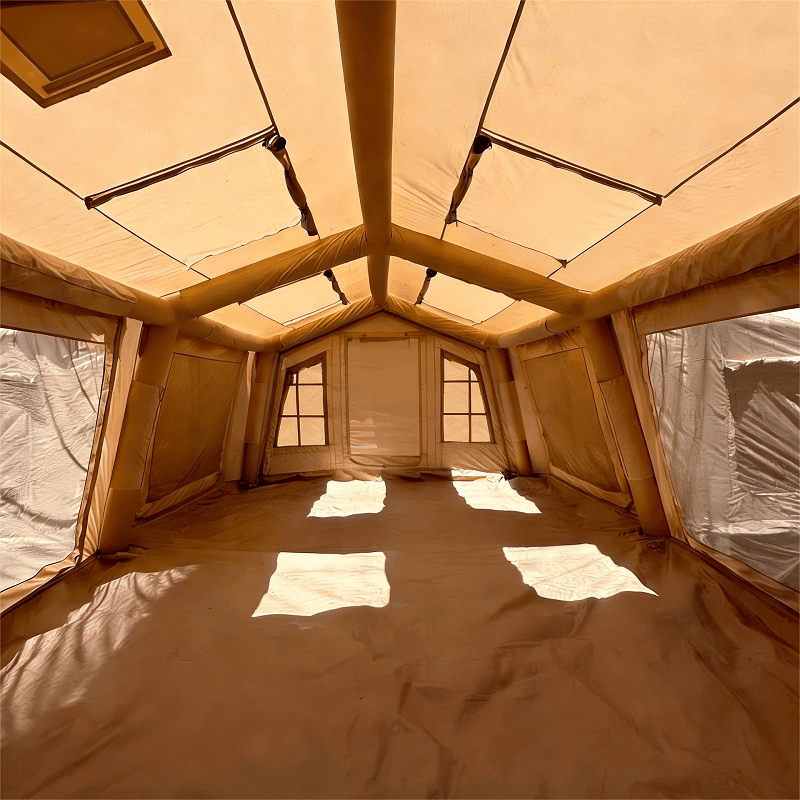 Tente Gonflable XXL avec 3 Chambres
