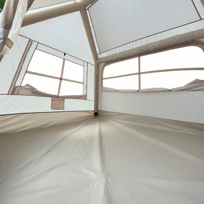 Tente gonflable A-frame 2 places – 5,7 m² avec grand auvent