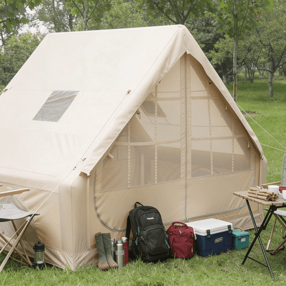 Tente Gonflable en forme de maison Chalet