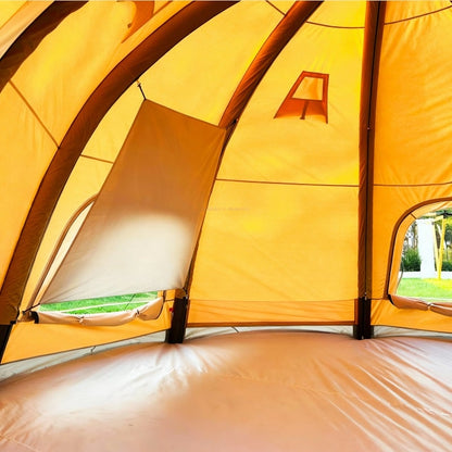 Toile de Tente Gonflable 6 Places en forme de dôme