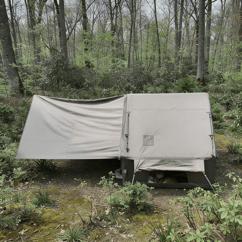 Toile de Tente Gonflable spécial Armée