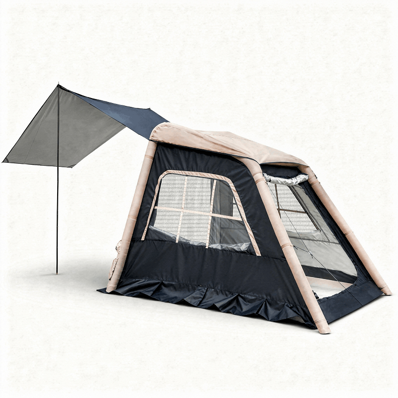 Toile de Tente Gonflable pour le Bivouac
