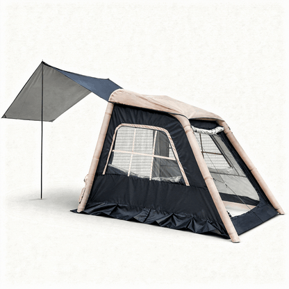 Toile de Tente Gonflable pour le Bivouac