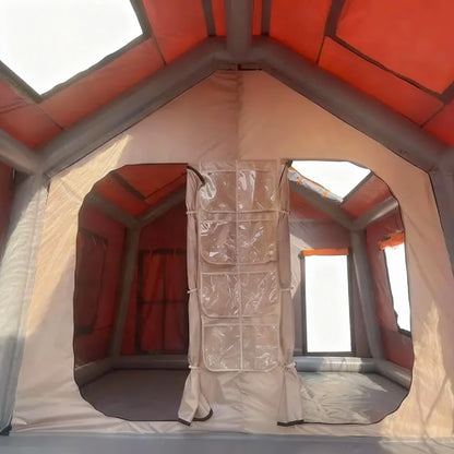 Toile de Tente Gonflable Camping Familial