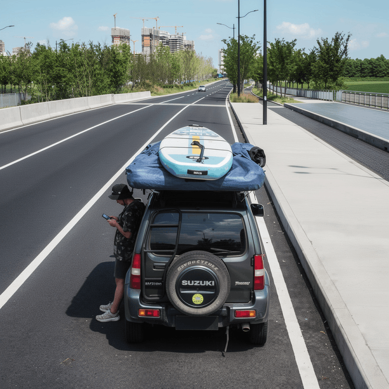 Toile de Tente pour Toit de Voiture