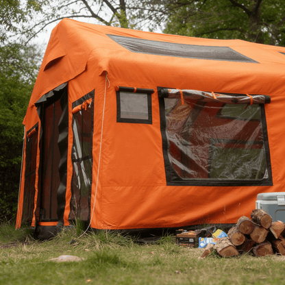 Grande Tente de Camping Familial Gonflable