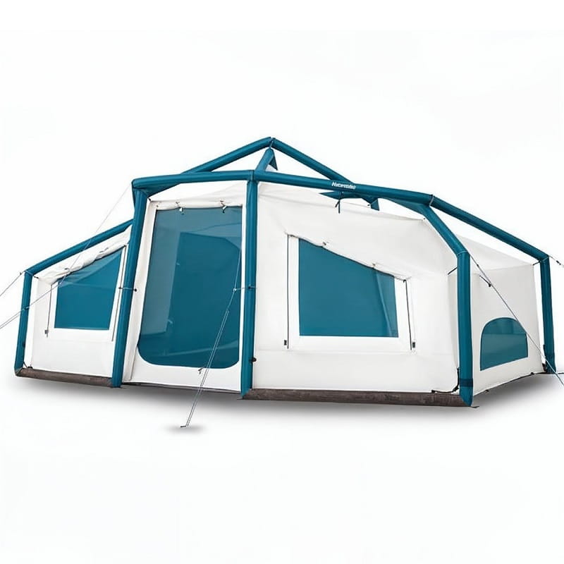 Tente gonflable bicolore haut de gamme – 11,7 m², structure ouverte