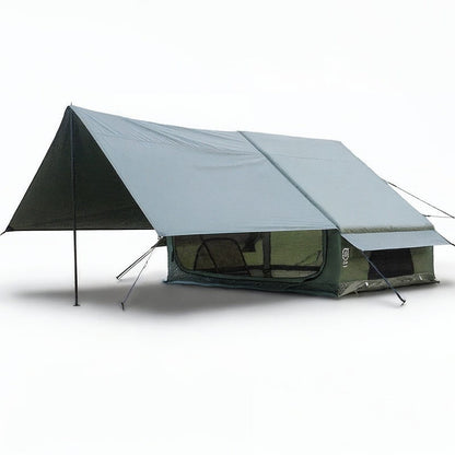 Tente gonflable A-frame 3 places, coloris vert